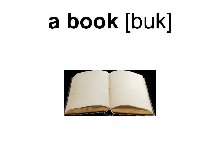 a book [buk]