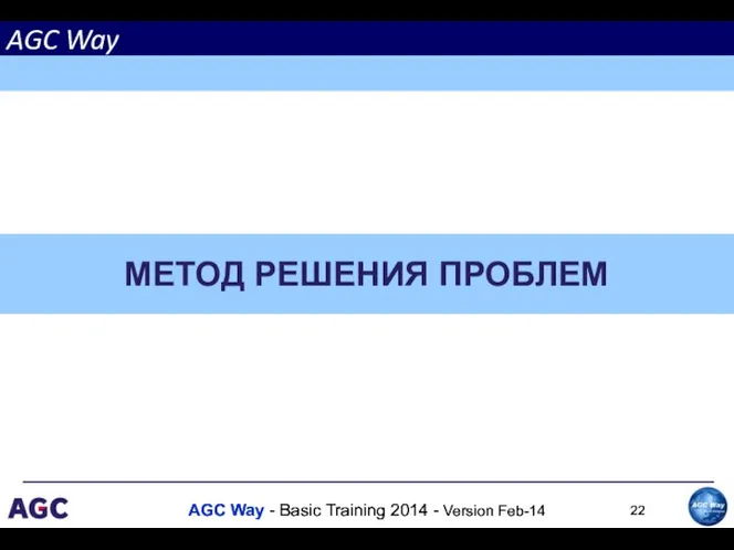 МЕТОД РЕШЕНИЯ ПРОБЛЕМ