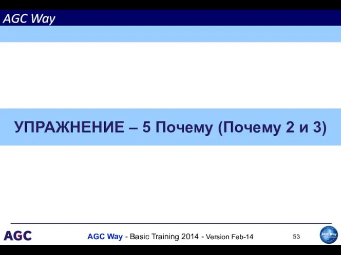 УПРАЖНЕНИЕ – 5 Почему (Почему 2 и 3)