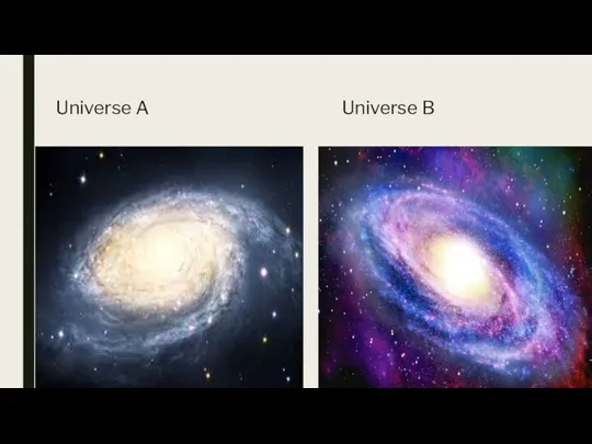 Universe A Universe B