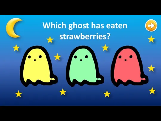 Which ghost has eaten strawberries?