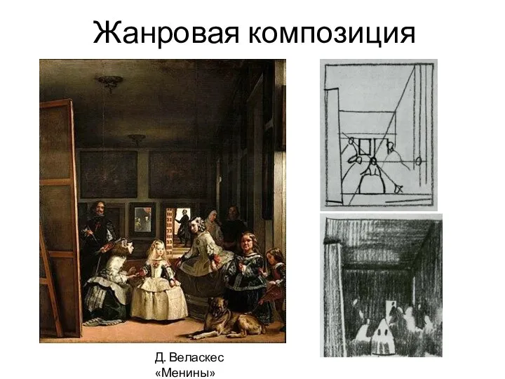 Жанровая композиция Д. Веласкес «Менины»