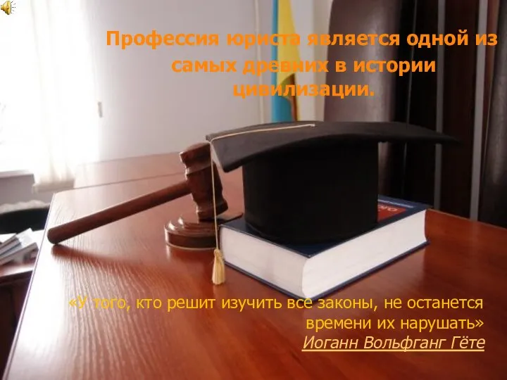 «У того, кто решит изучить все законы, не останется времени их нарушать»