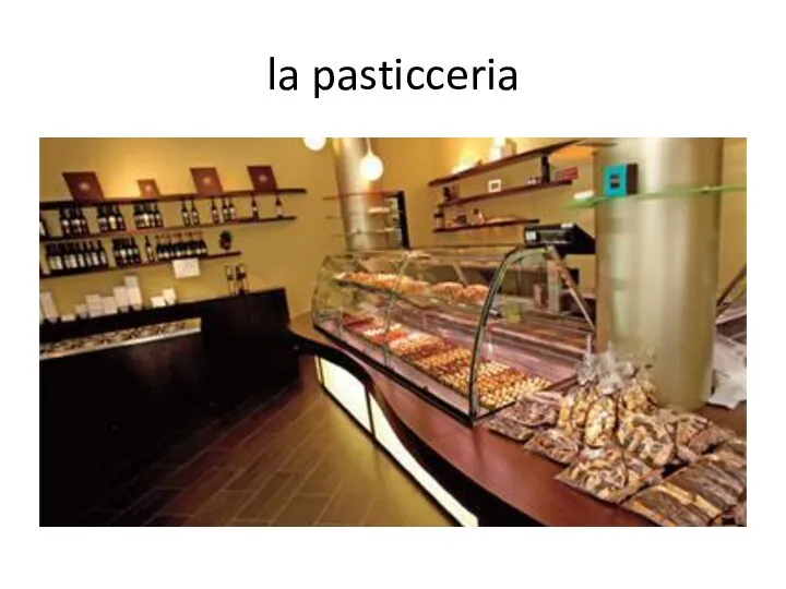 la pasticceria