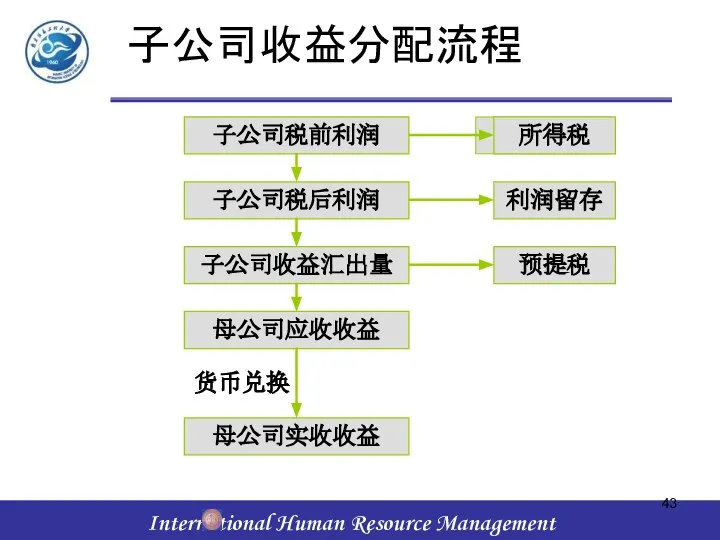 子公司收益分配流程