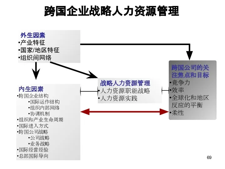 跨国企业战略人力资源管理