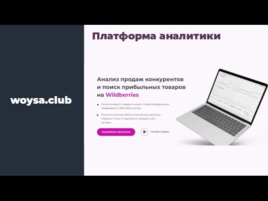 Платформа аналитики woysa.club