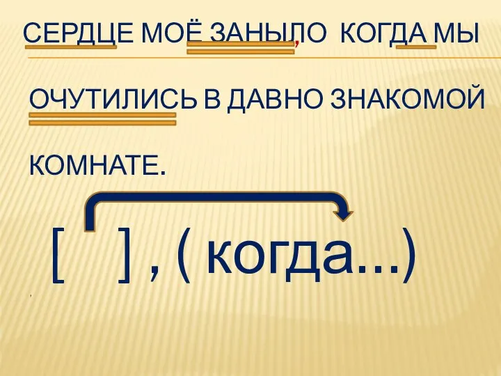 СЕРДЦЕ МОЁ ЗАНЫЛО КОГДА МЫ ОЧУТИЛИСЬ В ДАВНО ЗНАКОМОЙ КОМНАТЕ. [ ]