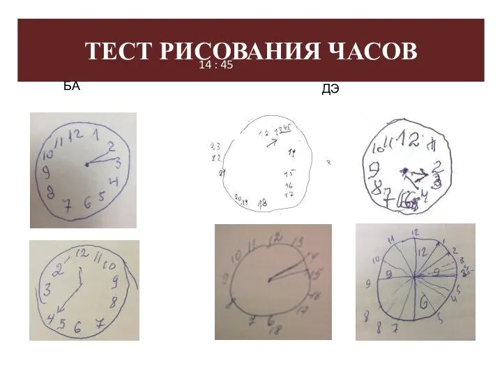 ТЕСТ РИСОВАНИЯ ЧАСОВ 14 : 45 БА ДЭ