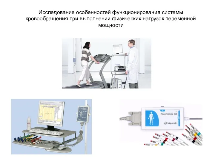 Исследование особенностей функционирования системы кровообращения при выполнении физических нагрузок переменной мощности