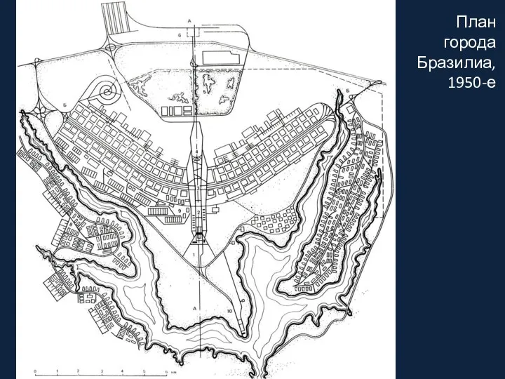 План города Бразилиа, 1950-е
