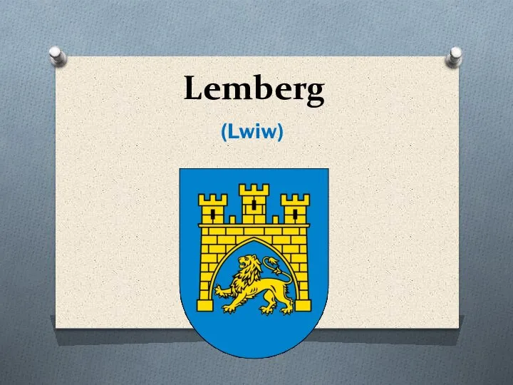 Lemberg (Lwiw)