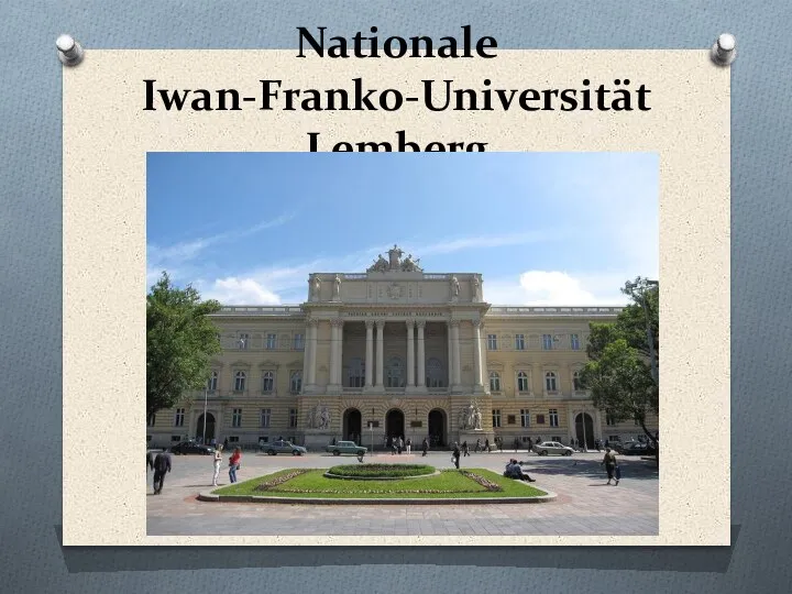 Nationale Iwan-Franko-Universität Lemberg