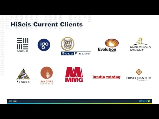 HiSeis Current Clients