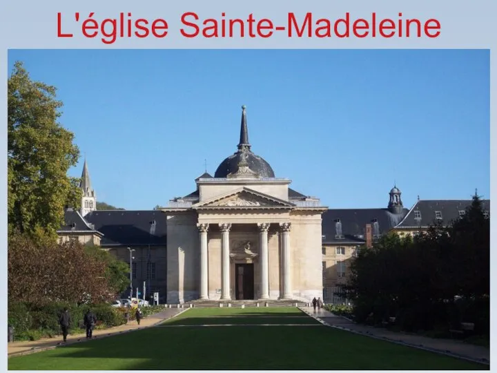 L'église Sainte-Madeleine