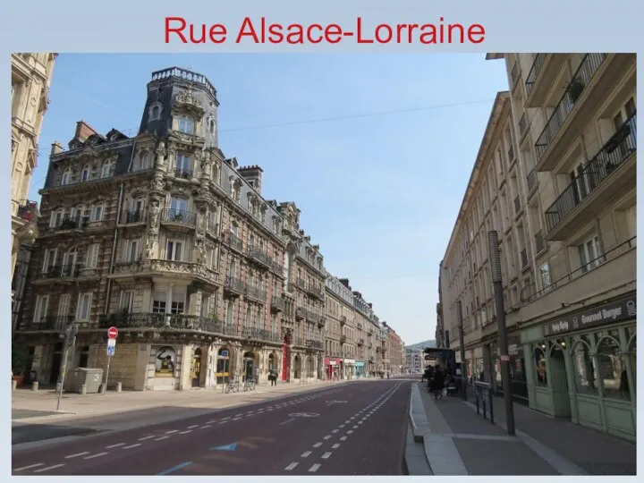 Rue Alsace-Lorraine