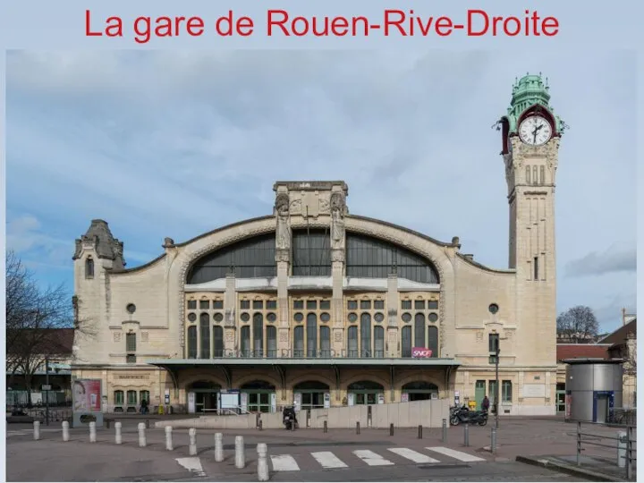 La gare de Rouen-Rive-Droite