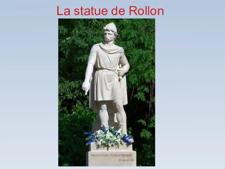 La statue de Rollon
