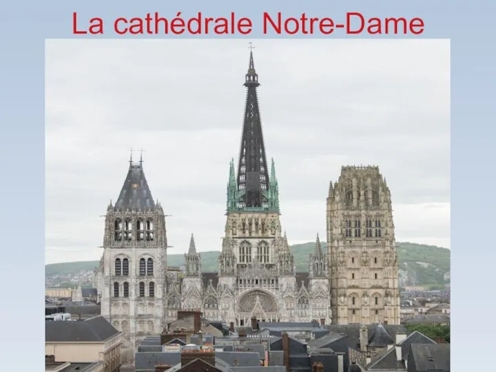 La cathédrale Notre-Dame