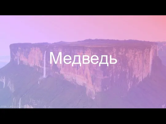 Медведь