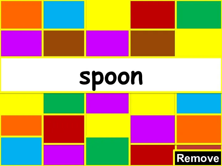 Remove spoon