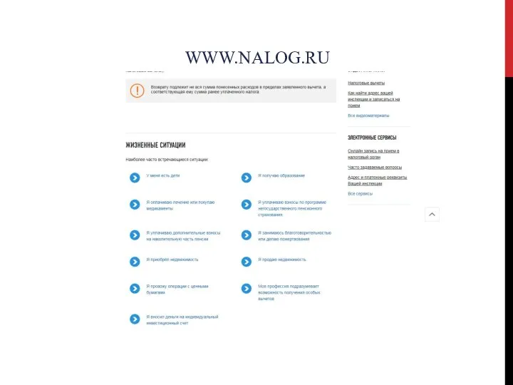 WWW.NALOG.RU