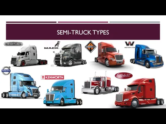 SEMI-TRUCK TYPES