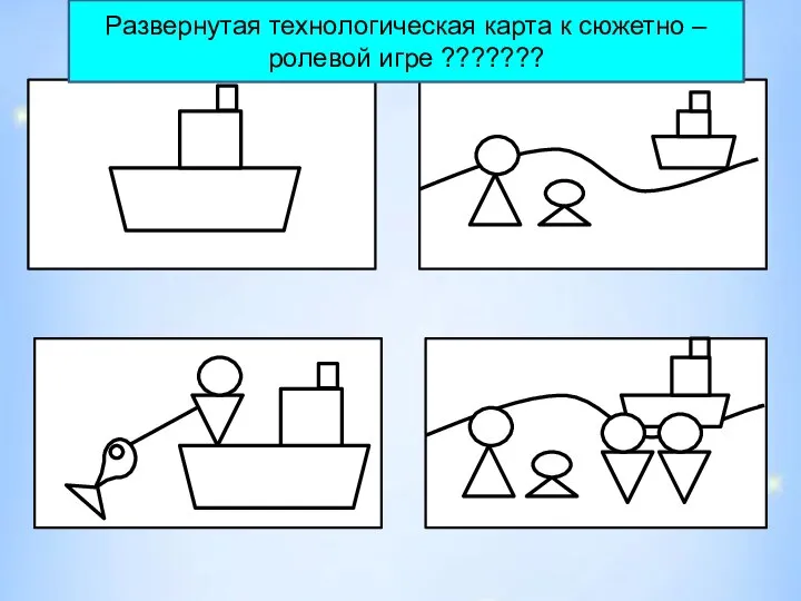 Развернутая технологическая карта к сюжетно – ролевой игре ???????