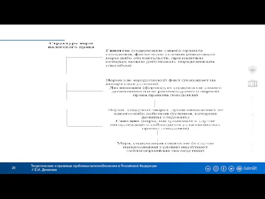 Теоретические и правовые проблемы налогообложения в Российской Федерации // Е.И. Данилина