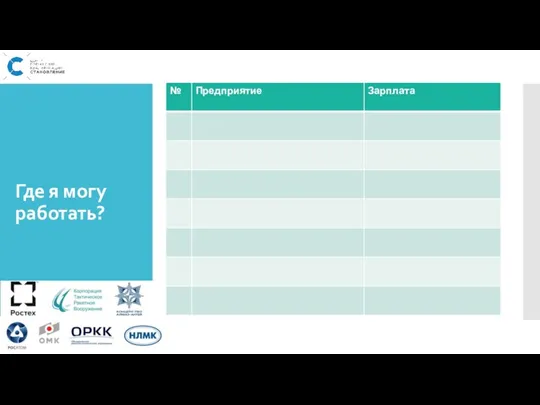 Где я могу работать?