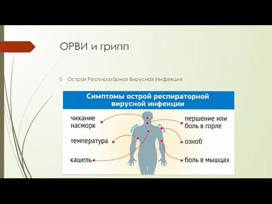 ОРВИ и грипп Острая Респираторная Вирусная Инфекция