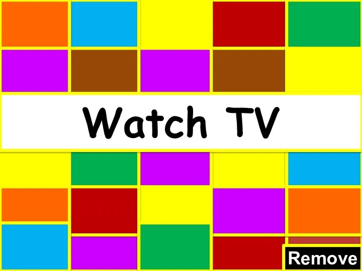 Remove Watch TV