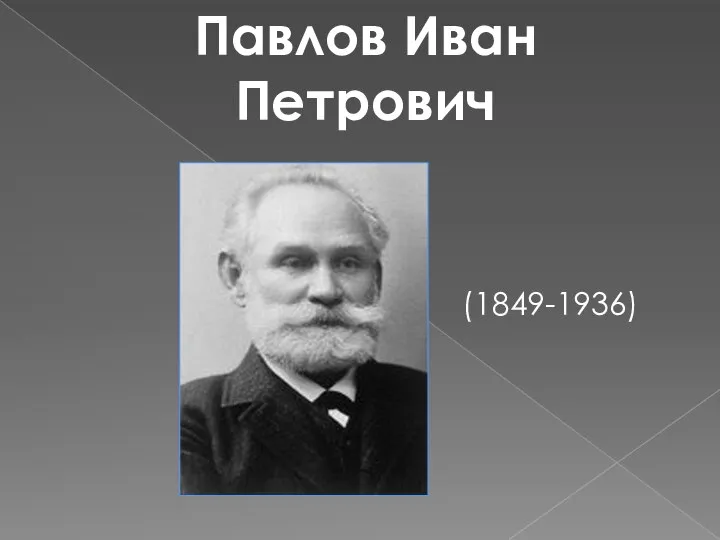 Павлов Иван Петрович (1849-1936)