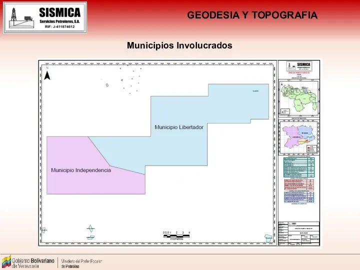 Municipios Involucrados GEODESIA Y TOPOGRAFIA