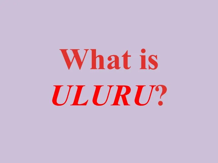 What is ULURU?
