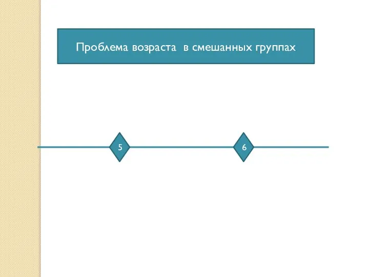 5 6 Проблема возраста в смешанных группах