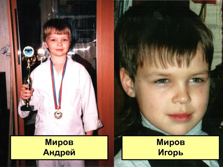 Миров Андрей Миров Игорь