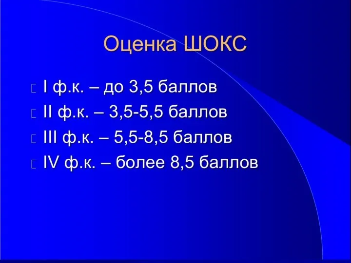 Левосторонняя ХСН Правосторонняя Тотальная или застойная Застойные явления в легких; Гипотония; Периферическая