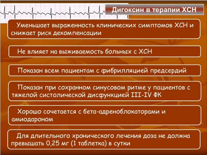 Антагонисты вазопрессина: являются препаратами выбора при ХСН с гипонатриемией. ВАПТАНЫ