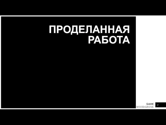 ПРОДЕЛАННАЯ РАБОТА