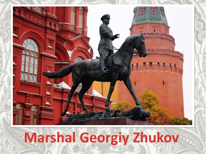 Marshal Georgiy Zhukov