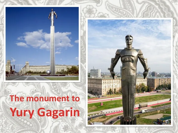 The monument to Yury Gagarin