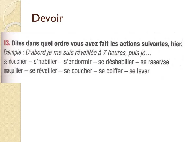 Devoir