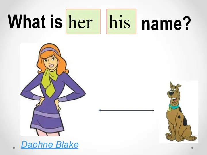 What is her his name? Daphne Blake