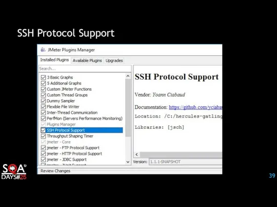 SSH Protocol Support