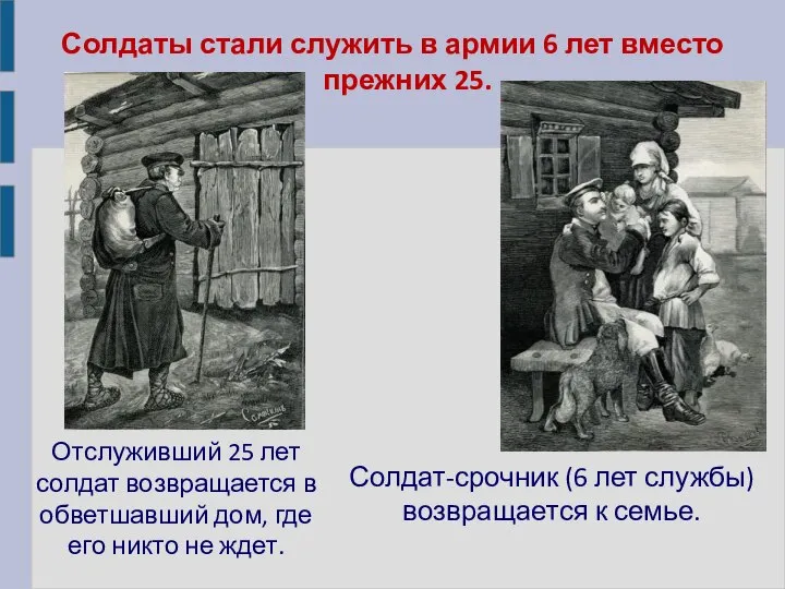 Солдаты стали служить в армии 6 лет вместо прежних 25. Отслуживший 25