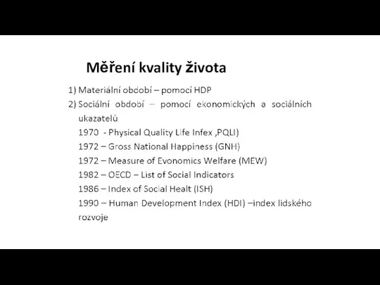 Měření kvality života