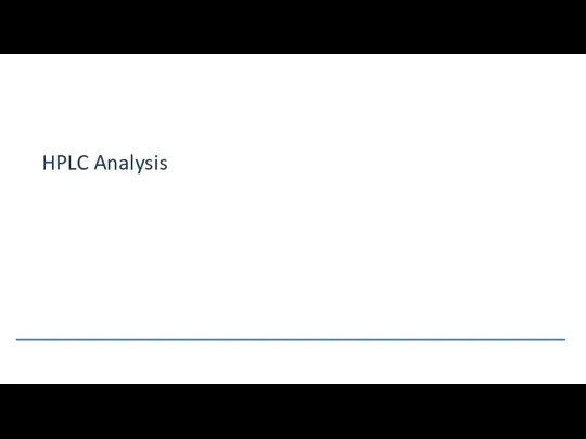 HPLC Analysis