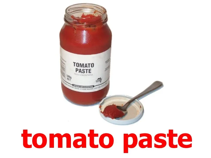 tomato paste