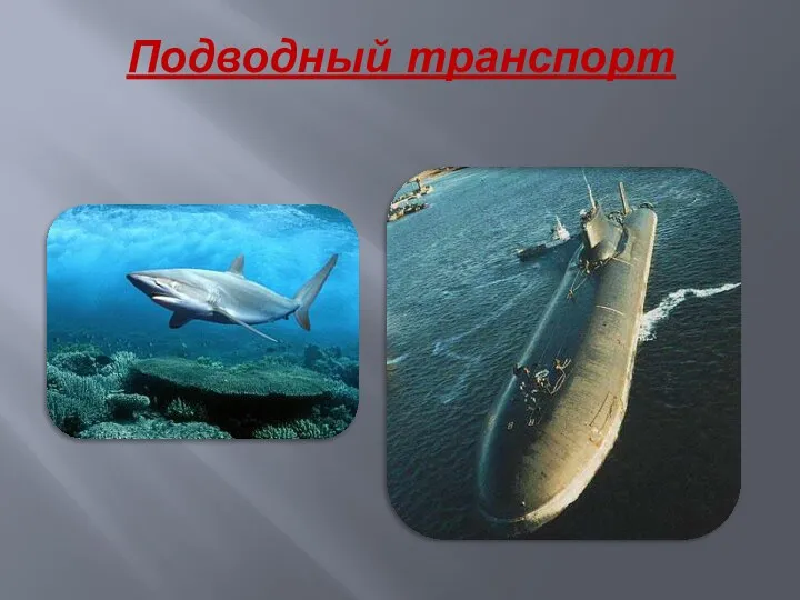 Подводный транспорт